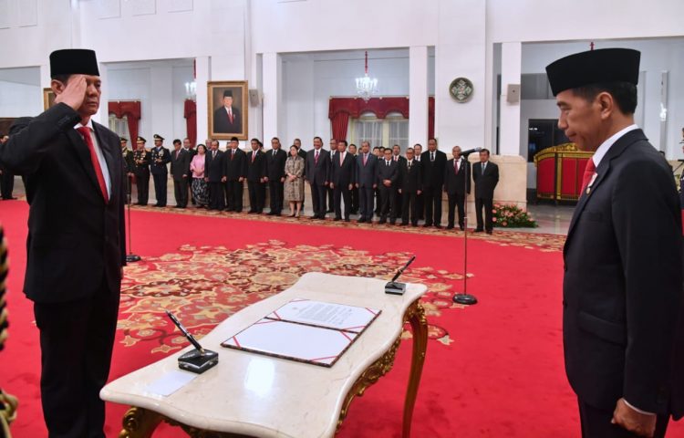 lantik bnpb baru