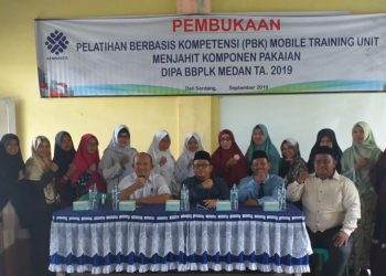 Ponpes Deliserdang Dapat Pelatihan Menjahit