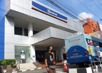 BRI Cabang Medan Larang Jurnalis Meliput Swab Test Massal