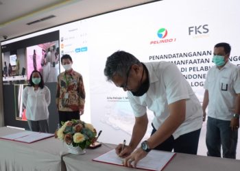 Pelindo 1 Gandeng PT FKS Solusi Logistik Optimalkan Pelabuhan Belawan