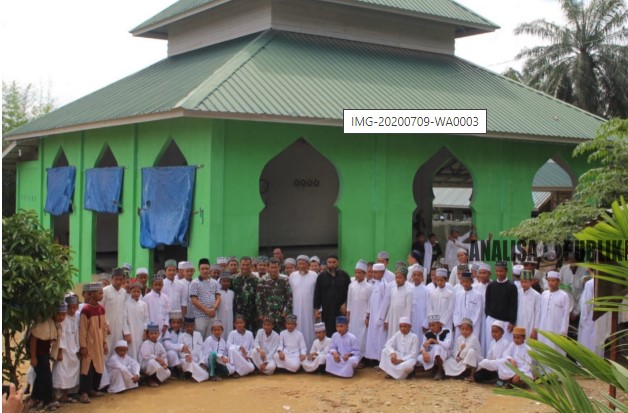 Dandim 0209/LB Silaturahmi Dengan Ulama Pemilik Pesantren Raudlatul Uluum