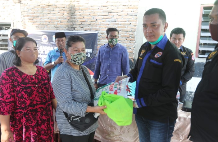 HUT Ke-9, Garda Pemuda NasDem Sumut Salurkan Bantuan