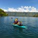 Kayaker Eksplorasi Toba Menemukan Batuan Unik Di Kaldera Geopark Toba