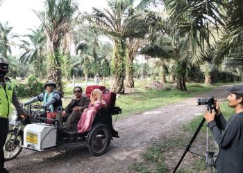 Sosialisasi Larangan Mudik 2021, Polres Batubara Gandeng Konten Kreator Wak Kombur