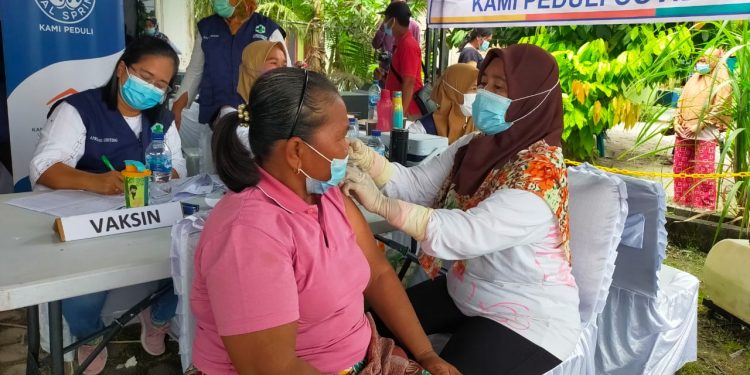 RSI dan KODAM Lanjutkan Tahapan Program Vaksinasi Kedua di Sergai