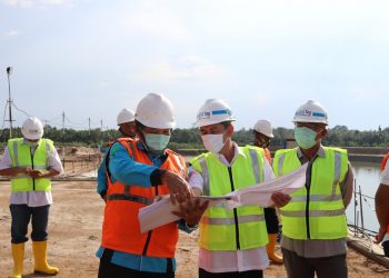 Kepala BWS Sumatera II, Tinjau Sejumlah Proyek Pembangunan Infrastruktur