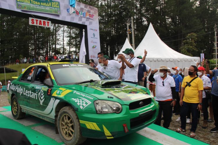 Bangkitkan Pariwisata, TPL Dukung Parhelatan Danau Toba Rally 2021
