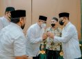 Suasana Kidmat dan Khusyuk begitu terasa dalam Sholat tarawih berjamaah di Pendopo Rumah Dinas Wali Kota Medan