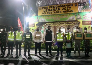 Pimpin Patroli Gabungan, Bobby Nasution Pastikan Kesiapan Pengamanan Lebaran  