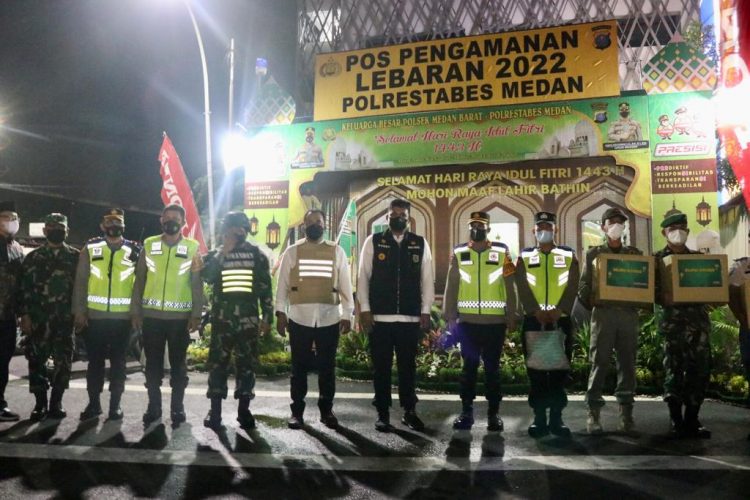Pimpin Patroli Gabungan, Bobby Nasution Pastikan Kesiapan Pengamanan Lebaran  