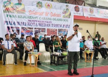 Sembilan Cabor Bertanding dalam Kejuaraan Rebut Piala Wali Kota Medan 2022