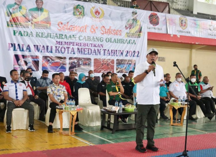 Sembilan Cabor Bertanding dalam Kejuaraan Rebut Piala Wali Kota Medan 2022