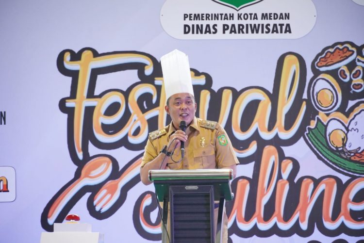 Festival Kuliner Usung Makanan Khas Medan & Asia Dibuka, Aulia Rachman: The Kitchen of Asia Sebenarnya Jati Diri Warga Medan