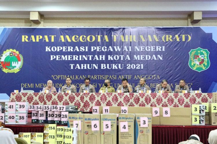 Buka RAT KPN Pemko Medan, Bobby Nasution Harapkan Peningkatan Kinerja dan Sinergitas Pengurus