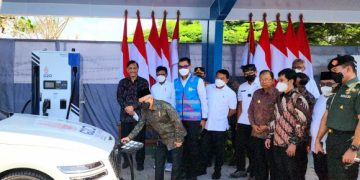 Sambut Puncak Acara Presidensi G20, Wapres Ma’ruf Amin Tinjau Kesiapan SPKLU PLN