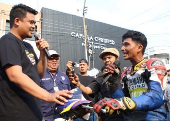 Peserta dan Warga Antusias Sambut Street Race Kolaborasi Medan Berkah
