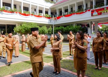 Tingkatkan Kualitas SDM Berintegritas,191 PNS Pemko Medan Diambil Sumpah & Janji