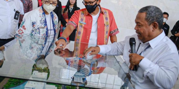 Menparekraf Resmikan Gedung Rektorat Poltekpar Medan