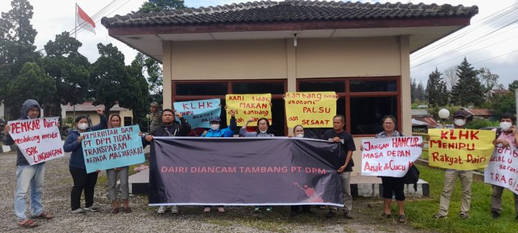 Terancam Bencana, Masyarakat Dairi Tolak Persetujuan Lingkungan dan Sosialisasi PT DPM