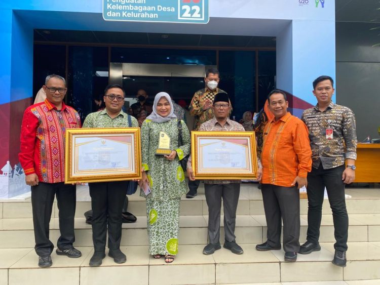 Kelurahan Tanjung Mulia Hilir Medan Deli Juara Harapan I Lomba Desa/Kelurahan Terbaik Tingkat Regional Sumatera