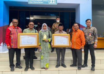 Kelurahan Tanjung Mulia Hilir Medan Deli Juara Harapan I Lomba Desa/Kelurahan Terbaik Tingkat Regional Sumatera