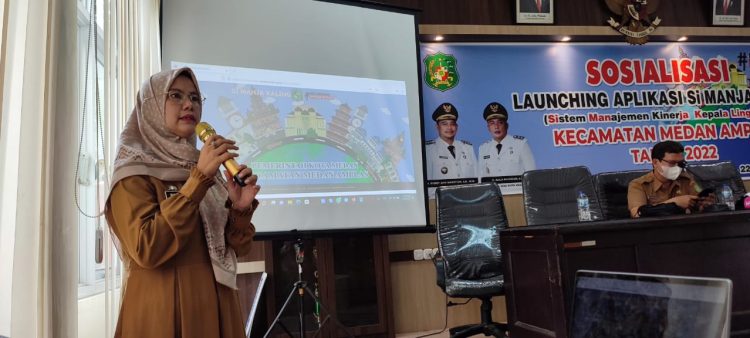 Kecamatan Medan Amplas Luncurkan Aplikasi Si Manjakaling