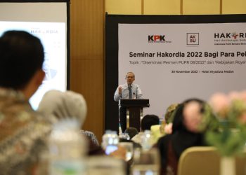 Dorong Pahlawan Keuangan Berintegritas, KPK Gelar Seminar Antikorupsi Badan Usaha