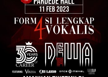 Catat ! Ini dia Tempat dan Cara Beli Tiket Konser Dewa 19 di Medan