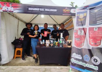 Kompak dan Metal UMKM Jurnalis Binaan TPL Ramaikan F1 Power Boat World Championship 2023