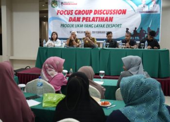 Pemko Medan Menggelar FGD & Pelatihan Produk UKM Yang Layak Ekspor