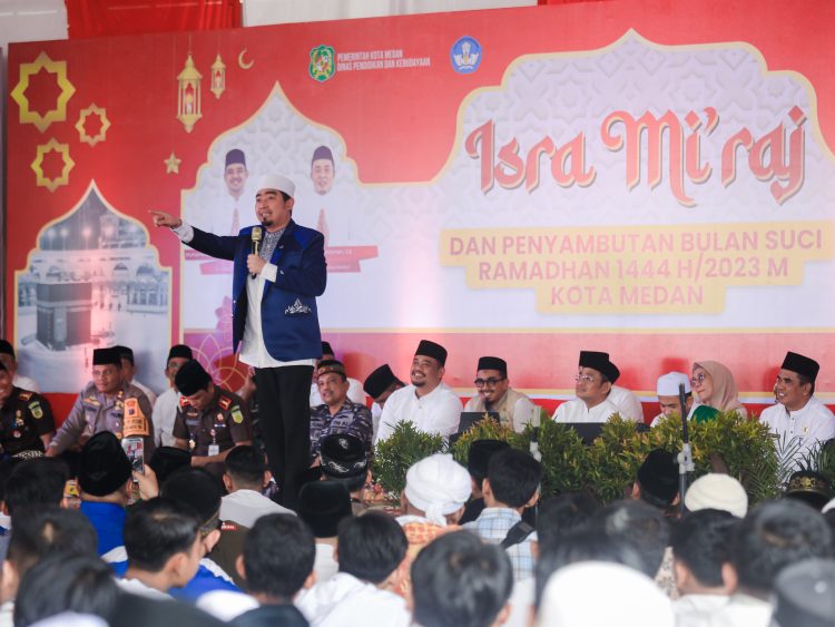 Warga Medan Maknai Peringatan Isra Mi’raj 1444 H Dapat Bawa Keberkahan Untuk Kota Medan