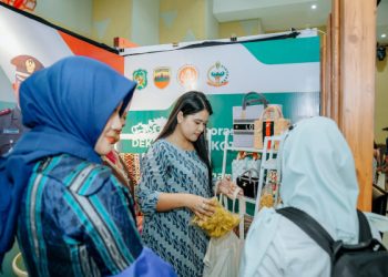 Kahiyang Ayu Apresiasi Digelarnya Pameran Bazar UMKM Persit KCK PD I/BB