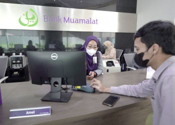 Hari Pertama Operasional Kantor Cabang Bank Muamalat