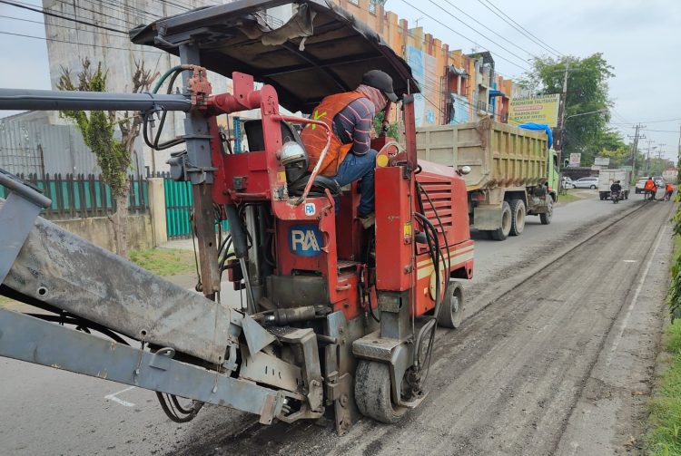 Penuhi Aspirasi Masyarakat, Pemko Medan Perbaiki Tiga Jalan Provinsi