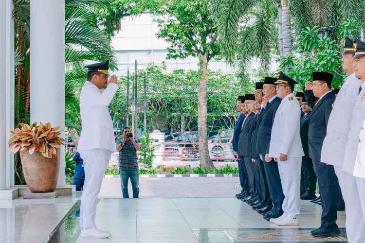 Bobby Nasution Pimpin Upacara Peringatan Hari Otda XXVII