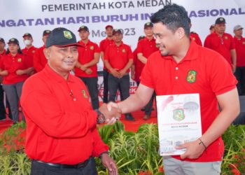 Peringati Hari Buruh Internasional, Wali Kota Medan Ingin 100% Buruh dan Pekerja Tercover BPJS