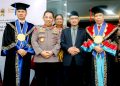 Kapolri dan Ketum PP Muhammadiyah Hadiri Pengukuhan Guru Besar Irjen Pol. Prof. Dadang Hartanto