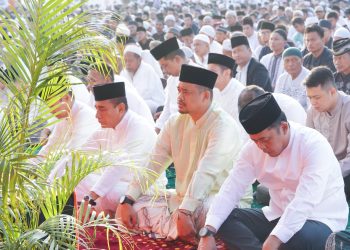 Shalat Idul Adha di Medan Utara, Bobby Nasution Ingin Seluruh Masyarakat Rasakan Esensi Berbagi
