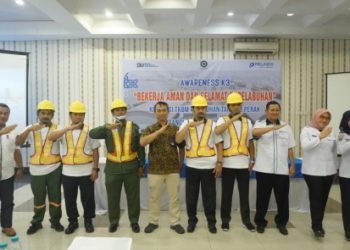 Pelindo Multi Terminal Sosialisasi Awareness K3 Kepada TKBM Pelabuhan Tanjung Perak