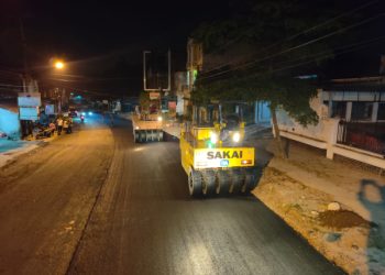 Dinas SDABMBK Kota Medan Aspal Jalan Kapiten Purba