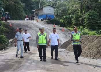 Jaga Fungsional Jalan, Dir Lantas Polda Sumut Turun ke Batu Jomba Tapsel