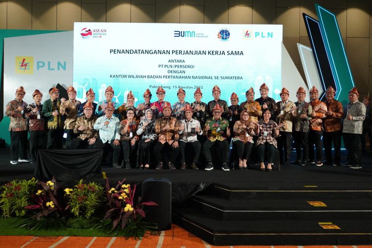 PLN UID Sumatera Utara Teken Perjanjian Kerja Sama Dengan Badan Pertanahan Nasional