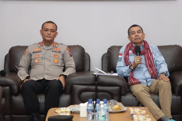 Anggota Komisi III DPR RI Hinca Panjaitan Kunjungi Polres Asahan
