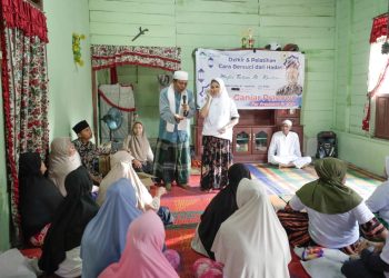 Tuan Guru Ganjar Ajarkan Warga Tapanuli Selatan Cara Bersuci dari Hadas