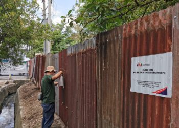PN Medan Eksekusi  9 Aset Milik KAI di Jalan HM Yamin, HM Said dan Sutomo Kota Medan