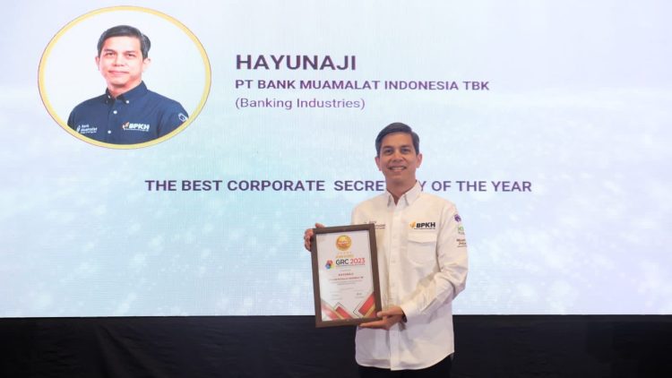 Sekretaris Perusahaan Bank Muamalat Raih Penghargaan Bergengsi