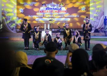 Kompetisi Tarian Kreasi Nusantara Meriahkan Beranda Kreatif