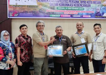 BPBD Medan Gelar Workshop  Peningkatan Kapasitas Personil Dalam Komunikasi Kebencanaan