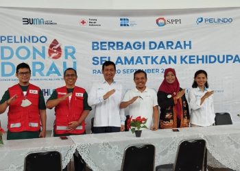 Semarakkan HUT ke-2, Pelindo Cabang Sibolga Laksanakan Donor Darah