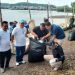 HUT ke-78 TNI AL Koarmada 1 dan Muspida Pelindo Regional 1 Cabang Tanjungpinang Bersihkan Pantai